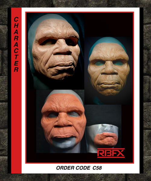 C58 - Early man/ Caveman/Neanderthal - Foam Latex