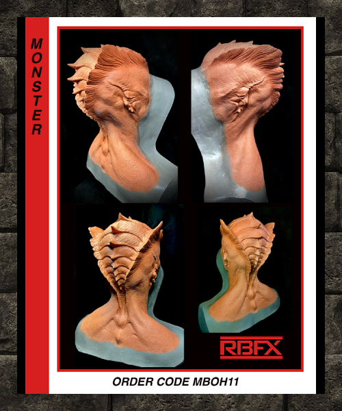 MBOH11 - MERMAN/ MERMAID/ ALIEN/ CREATURE - Foam latex