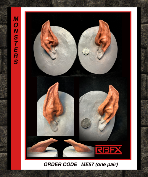ME57 - EARS/ ALIEN/WEREWOLF/ALIEN - Foam Latex