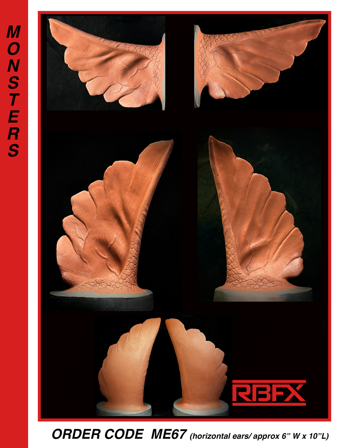 ME67 - Gremlin/Monster/Creature/Dragon - Foam Latex