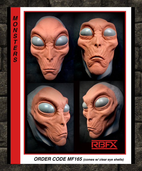 MF165 - GREY ALIEN - Foam latex