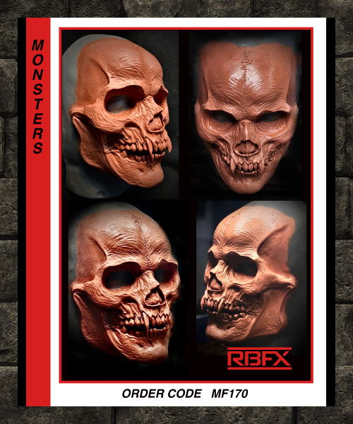 MF170 - VAMPIRE/ SKULL/DEMON/MONSTER - Foam Latex