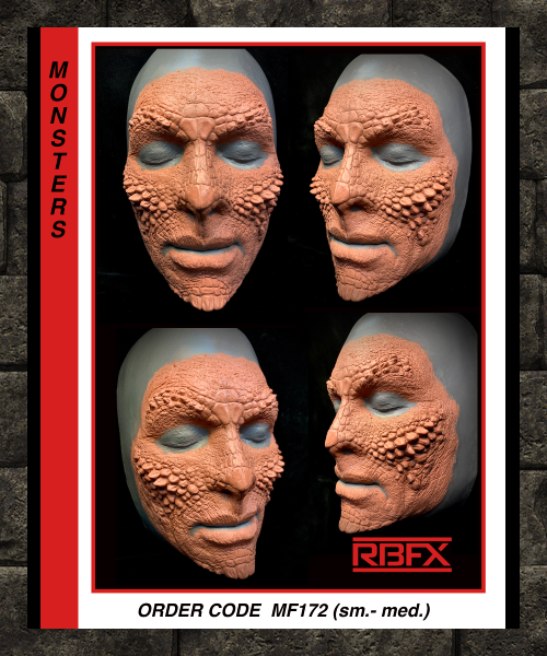 MF172 - REPTILE/ALIEN/ LIZARD - Foam Latex