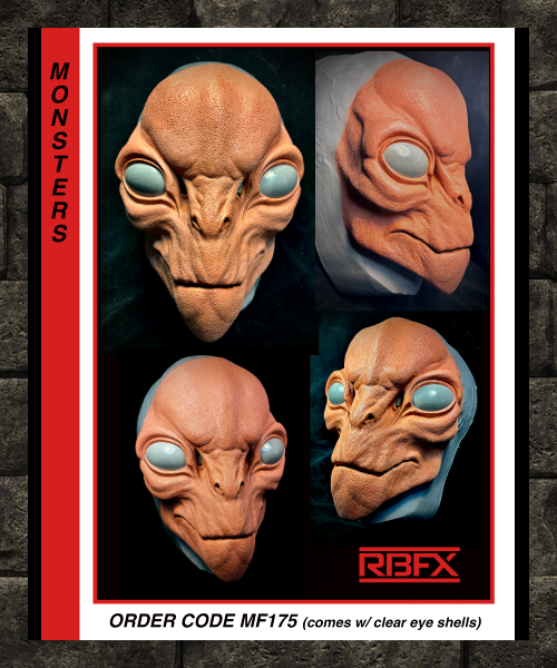 MF175 - ALIEN/ GREY ALIEN - Foam Latex