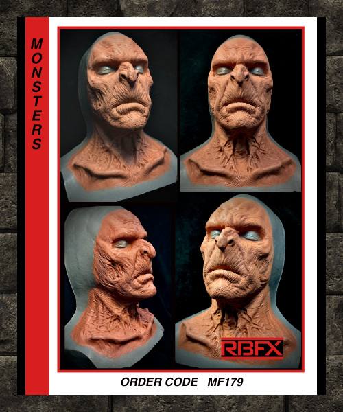 MF179 - GHOUL/ CREEPY/ ORC/ GOBLIN - Foam Latex