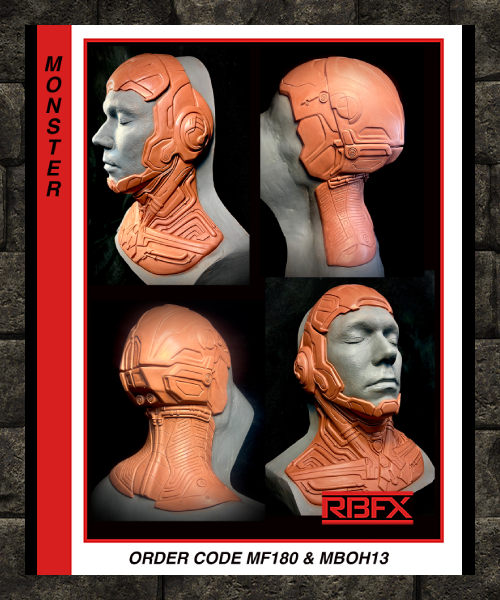 MF180 & MBIH13 - ROBOT/ CYBORG/ MECHA/ ALIEN - Foam Latex
