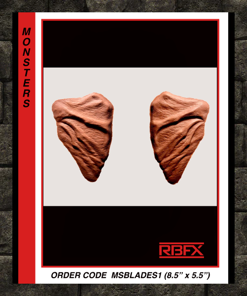 MSBLADES1 - MONSTER/ CREATURE/ZOMBIE/ ALIEN - Foam Latex