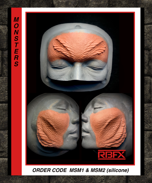 MSM1 & MSM2 - MERMAID/ ALIEN - Silicone