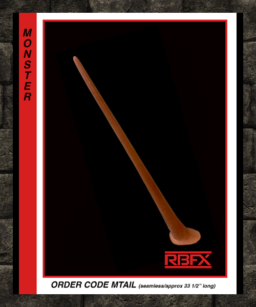 MTAIL - DEVIL/ANIMAL/CAT/ LION/MONSTER - Foam Latex