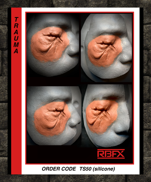 TS50 - SILICONE RT. EYE TRAUMA - Silicone