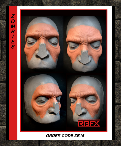 ZB15 - ZOMBIE BROW & CHEEKS - Foam Latex