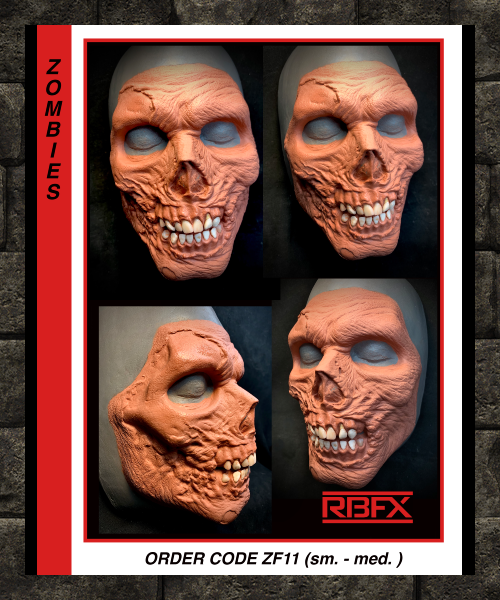 ZF11 - ZOMBIE/ CORPSE/ TRAUMA- Foam Latex