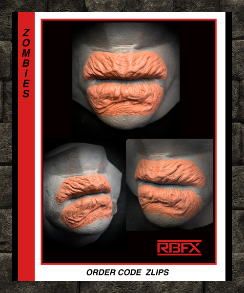 ZLIPS - ZOMBIE LIPS - FOAM LATEX