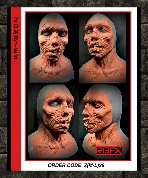 Z(M-L)28 - ZOMBIE/ CORPSE/MUMMY - Foam Latex