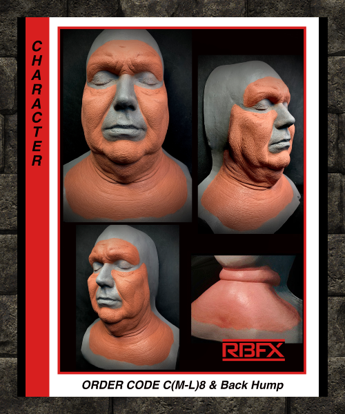 C(M-L)8 & CBACKHUMP - OVER WEIGHT/OLD AGE/ CHARACTER - Foam Latex