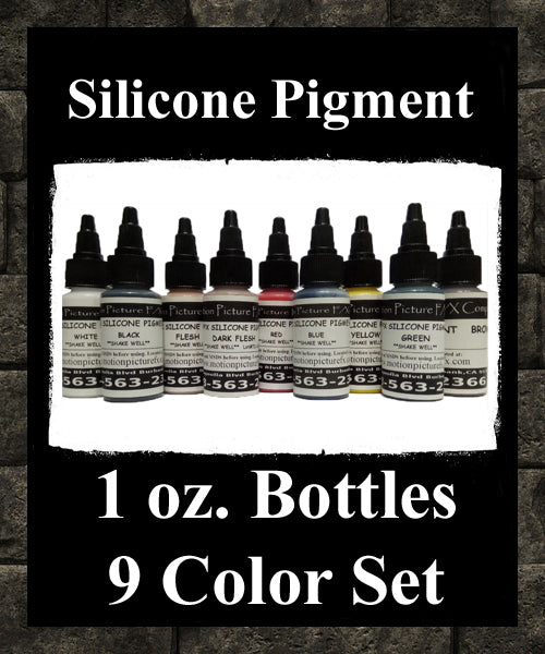 MPFX Silicone Pigment 1oz Set ( 9 Colors) (7524242456834)