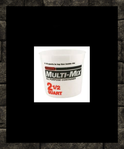 2 1/2 Quart Multi-Mix Container Case/50