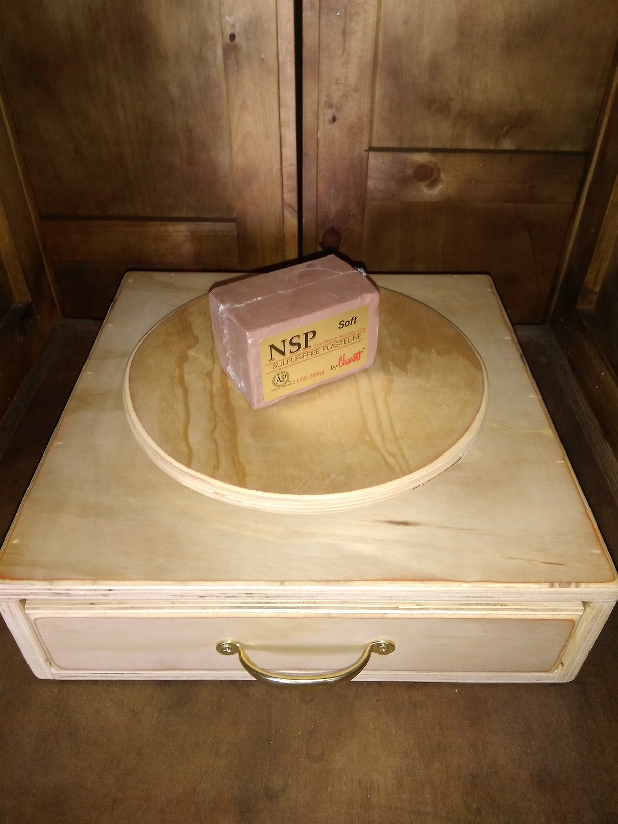 Sculpting Drawer with 12 inch Turntable (7524181999874)