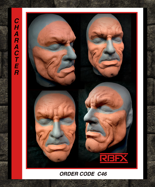 C46 - SUPERHERO/ VILLAIN/ STEROIDS/ MUSCLE MAN/ CHARACTER - Foam Latex