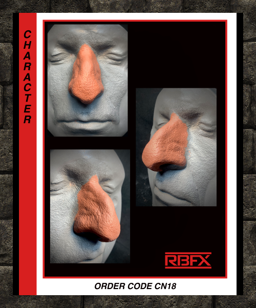 CN18 - MALE OLD AGE NOSE - Foam Latex