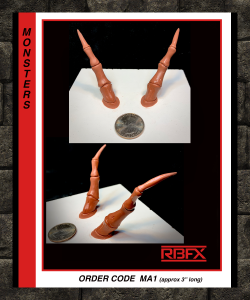 MA1 (NOT SEAMED) - ANTENNAE/ BUG/ INSECT/ ALIEN - Foam Latex