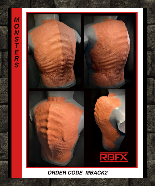 MBACK2 - CREATURE/ MONSTER/ WITCH - Foam Latex