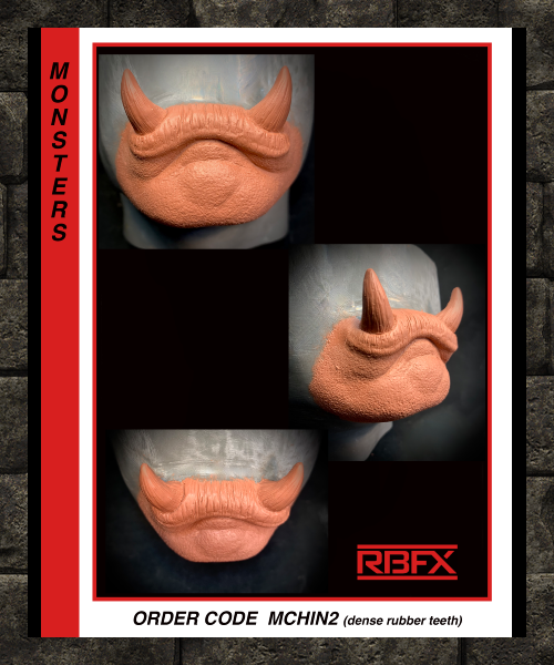 MCHIN2 - ORC/ WEREWOLF/ MONSTER - Foam Latex