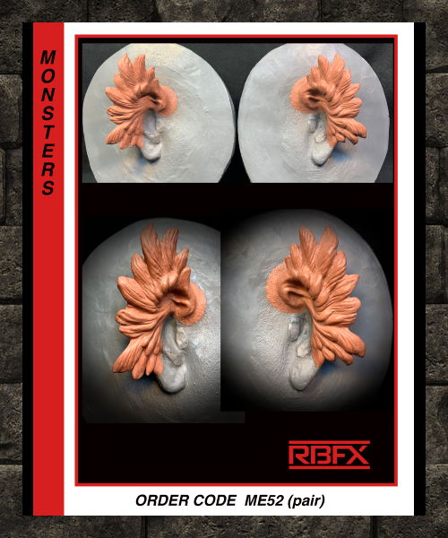 ME52 - ALIEN EARS/ FLOWERS/ PRETTY - Foam Latex