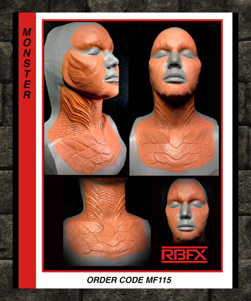 MF115 - MERMAID- ALIEN - Foam Latex (7524448764162)