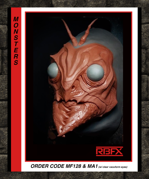 MF128 & MA1 (NOT SEAMED)- BUG/ INSECT/ CREATURE/MONSTER - Foam Latex