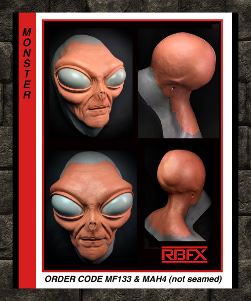 MF133 & MAH4 (NOT SEAMED) - IN -STORE PICKUP ONLY - ALIEN - Foam Latex