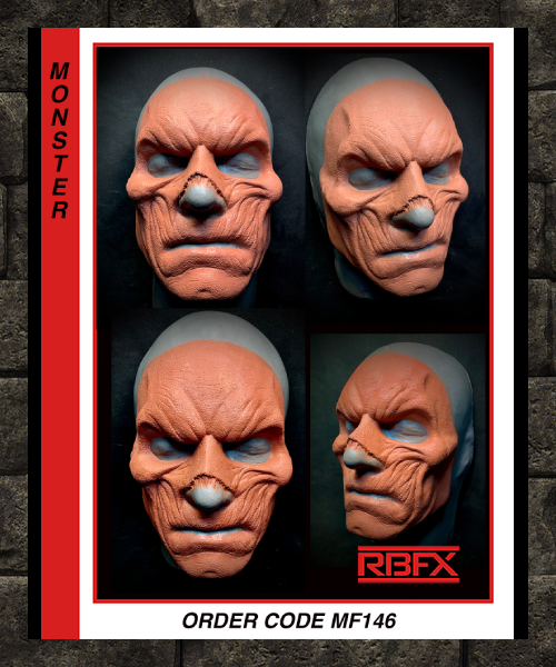 MF146 - SKULL/ ZOMBIE/ SKELETOR - Foam Latex