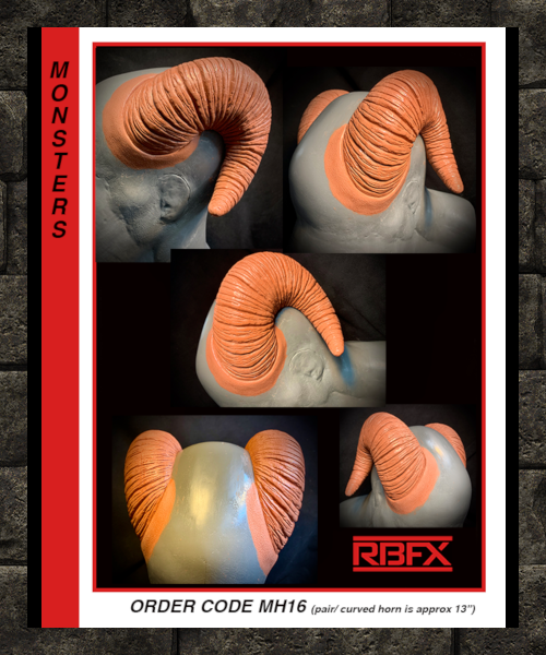 MH16 MONSTER HORNS Foam Latex (7524395974914)