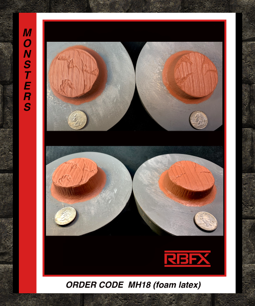 MH18 - CUT OFF HORNS/ HELLBOY - Foam Latex