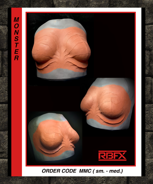 MMC - mermaid - aquatic - alien female chest - Foam Latex (7524435656962)