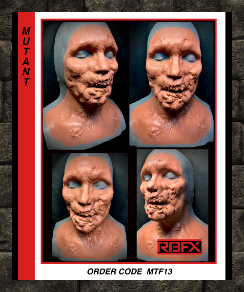 MTF13 - MUTANT/ ZOMBIE/ MONSTER - Foam Latex