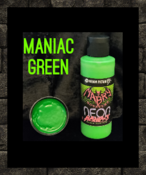 Neon Maniacs Rubber Mask paint 2 oz Set