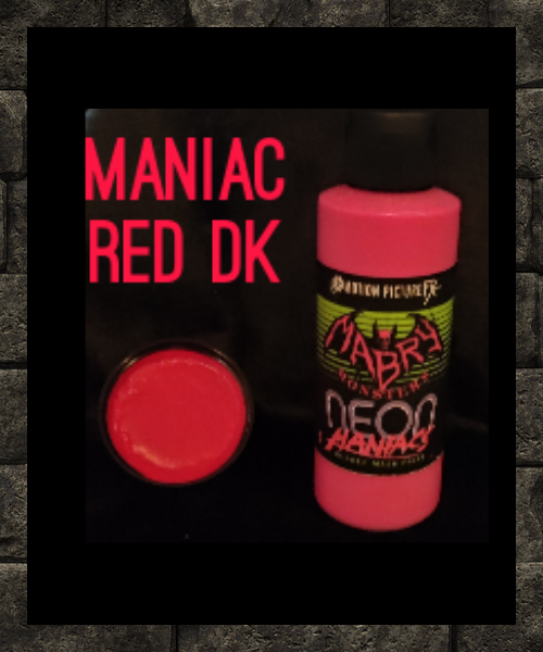Neon Maniacs Rubber Mask paint 4 oz.
