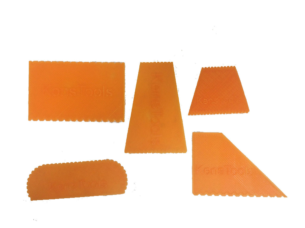 Serrated Clay Cards 5 Pack (7524409737474)