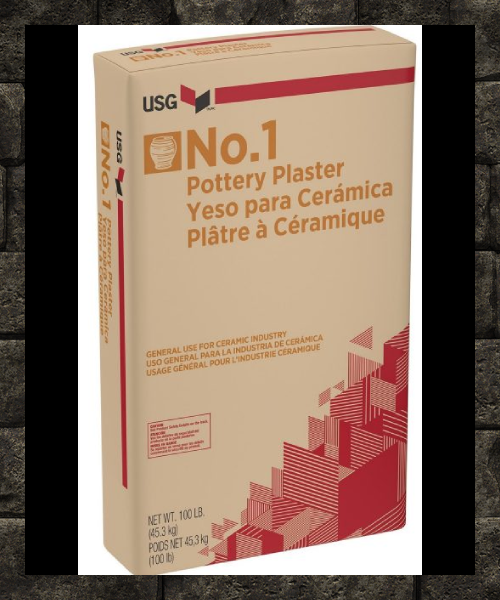 POTTERY PLASTER #1 - 50lbs Bags (INSTORE PICKUP ONLY)