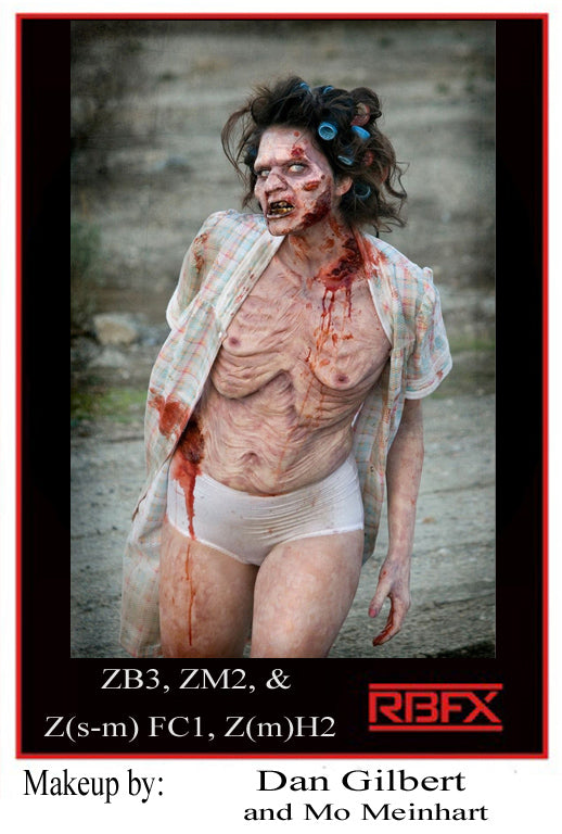 ZM2 Zombie Face Scar Set - Foam Latex (7523826172162)