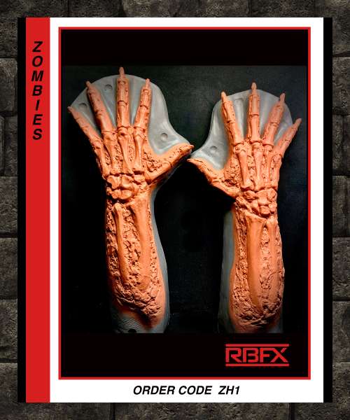 ZH1 - ZOMBIE HANDS/ CORPSE- Foam Latex