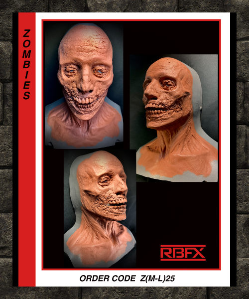 Z(M-L)25 - ZOMBIE/ CORPSE - Foam Latex comes with vacuform