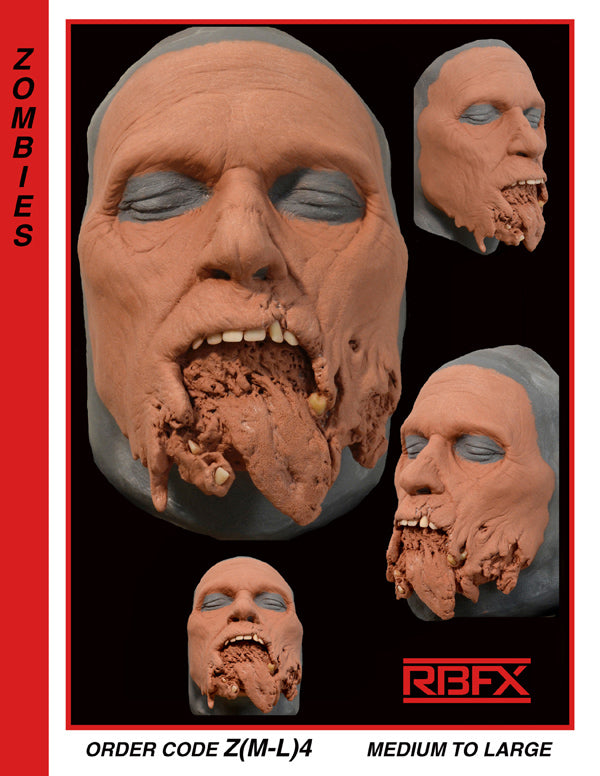 Z(M-L)4 ZOMBIE PROSTHETIC Medium-Large - Foam Latex (7523825090818)