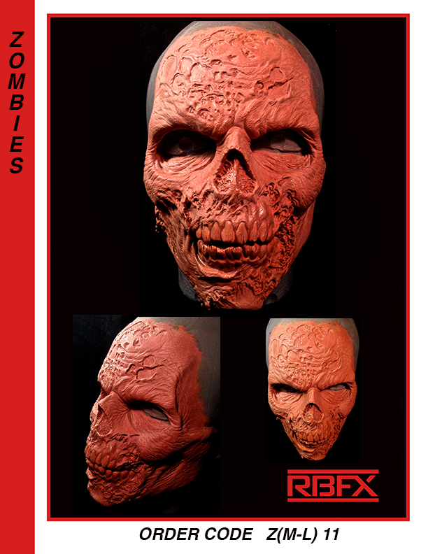 Z(M-L)11 ZOMBIE PROSTHETIC Medium-Large - Foam Latex (7524031987970)