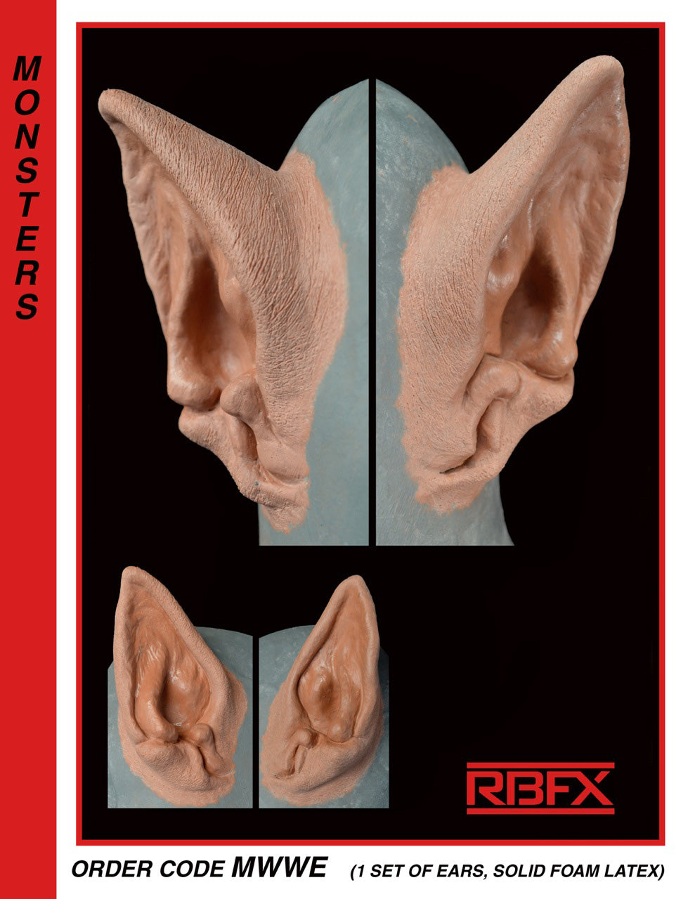 MWWE FOAM LATEX Ears (7523848225026)