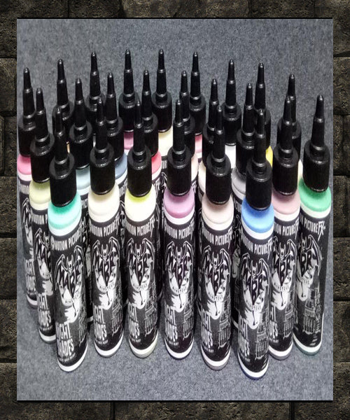 NIGHT SHADES Rubber Mask Paint 2 oz SET *US Ground SHIPPING INCLUDED* (7524362846466)