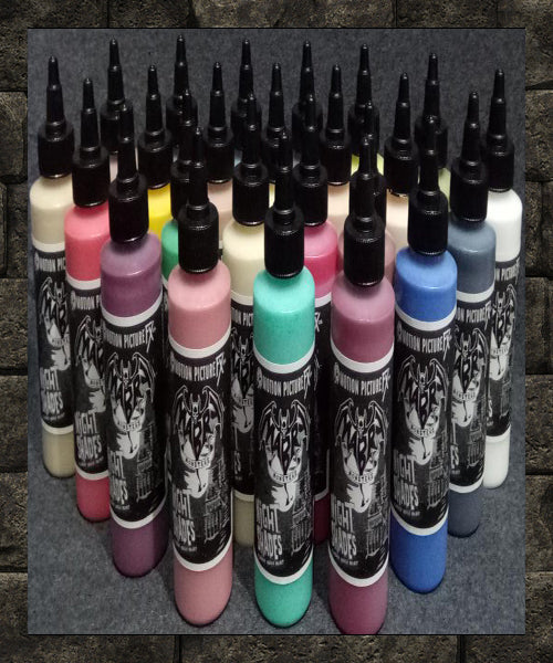 NIGHT SHADES Rubber Mask Paint 4 oz. Set (7524221878530)