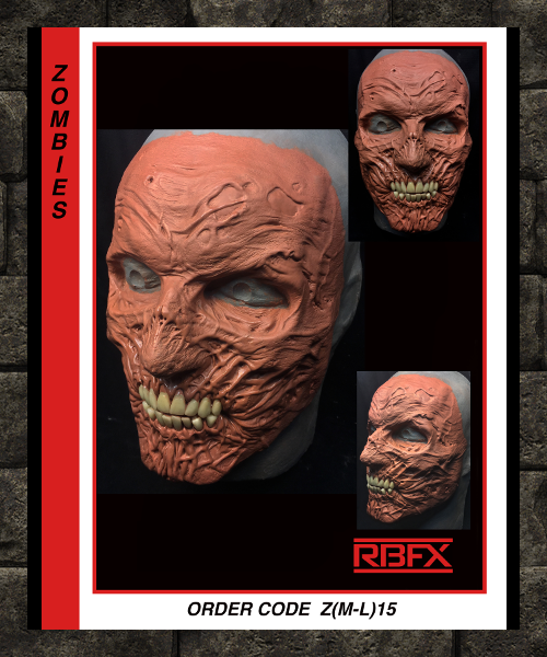 Z(M-L)15 ZOMBIE PROSTHETIC Medium-Large - Foam Latex (7524244553986)