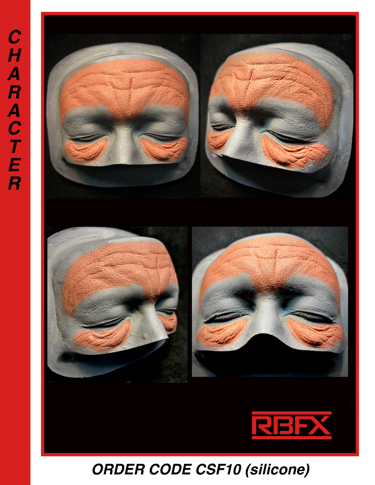 CSF10 -CSF10 - SILICONE/ OLD AGE/FOREHEAD/ EYEBAGS -Silicone